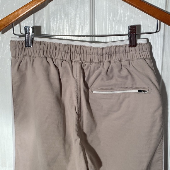 SZ 30 Zanerobe Tan Pants with White Sides • Drawstring and Zippered Pockets - Picture 6 of 7